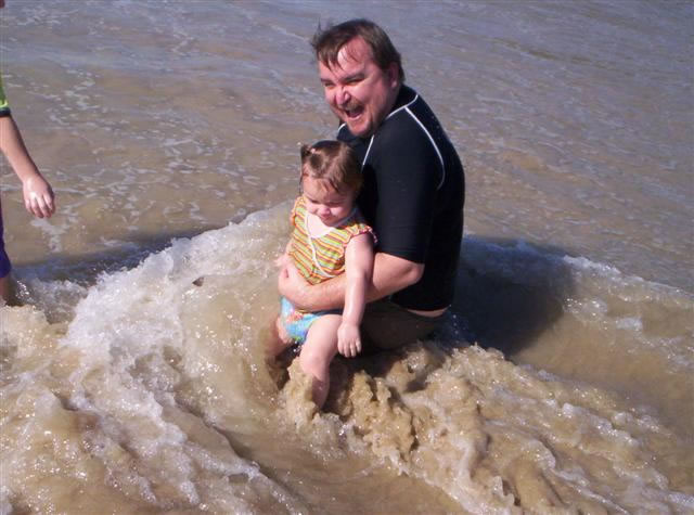 Ya its cold - Burleigh in July